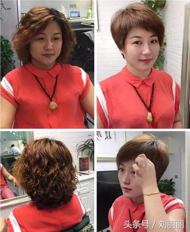 今年最适合中年女性的短发,简单,显年轻,有品位