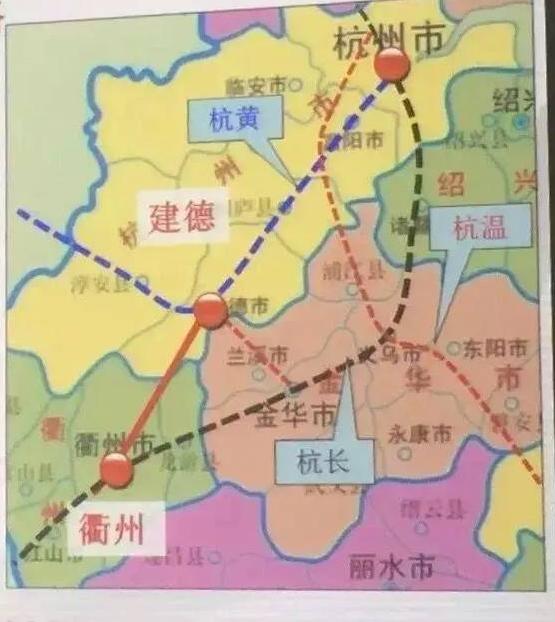 杭衢高铁建衢段2018年全线开工,建德境内40公里经7乡
