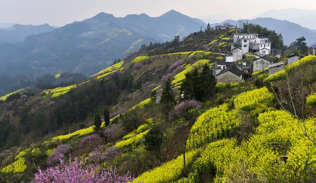 安徽省歙县霞坑镇石潭村风景