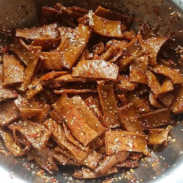 2.湖南涟源麻辣豆腐干