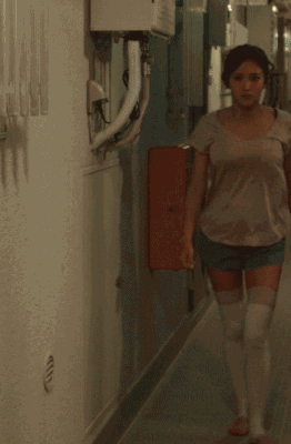 搞笑gif:只要是健身的小姐姐,基本上都这样做过