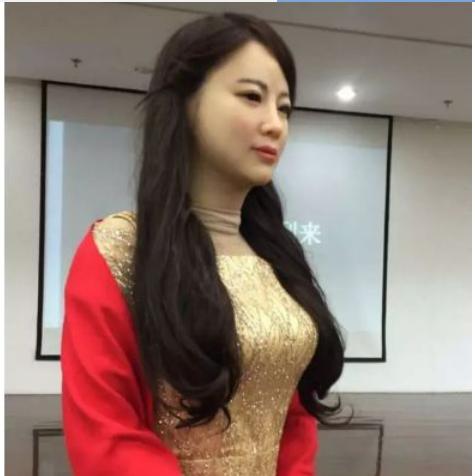 中国研发出美女机器人,高度逼真,网友:再也不怕找不到