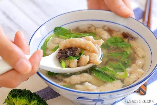 肉丸紫菜鲜汤 宝宝辅食食谱