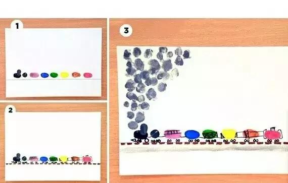 节后玩什么？手指画最有意思！