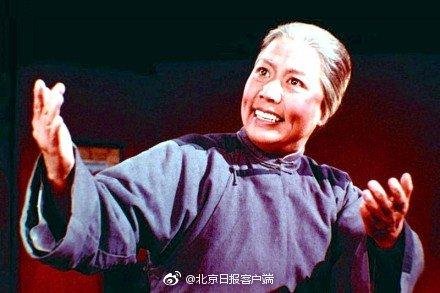 "红灯记李奶奶"扮演者高玉倩逝世,享年92岁