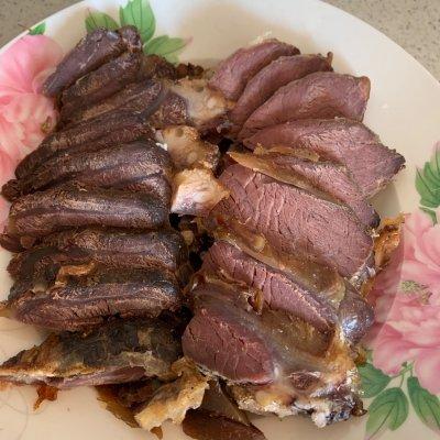 电饭锅卤牛肉，简单美味