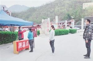 Mask Wearing, Temperature Checks, and Social Distancing Facilitate Ordered Visits in Nanyang City