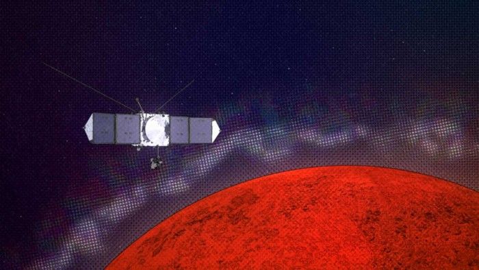 太平洋电脑网@NASA MAVEN探测器发现火星电离层中的层和裂痕