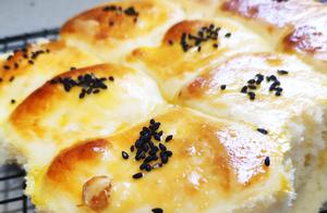 Milk Flavor Sponge Bread (Family Version), Easy to Make, Easy to Develop Air Bubbles, Breakfast Must-Have Food, Kids Love It