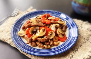 Delicious and Low-Fat ‘Black Pepper Steak with Mushrooms’ – Perfect for Fat Loss and a Slimming Challenge!