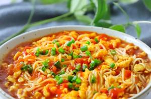 Special Noodle Dishes, 10-Minute Breakfast, Delicious Tomato and Egg Noodles That Make You Want to Clean the Bowl