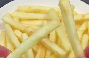 Two Potatoes, One Spoon of Starch Teach You How to Make French Fries at Home – Simple and Delicious, Kids' Favorite