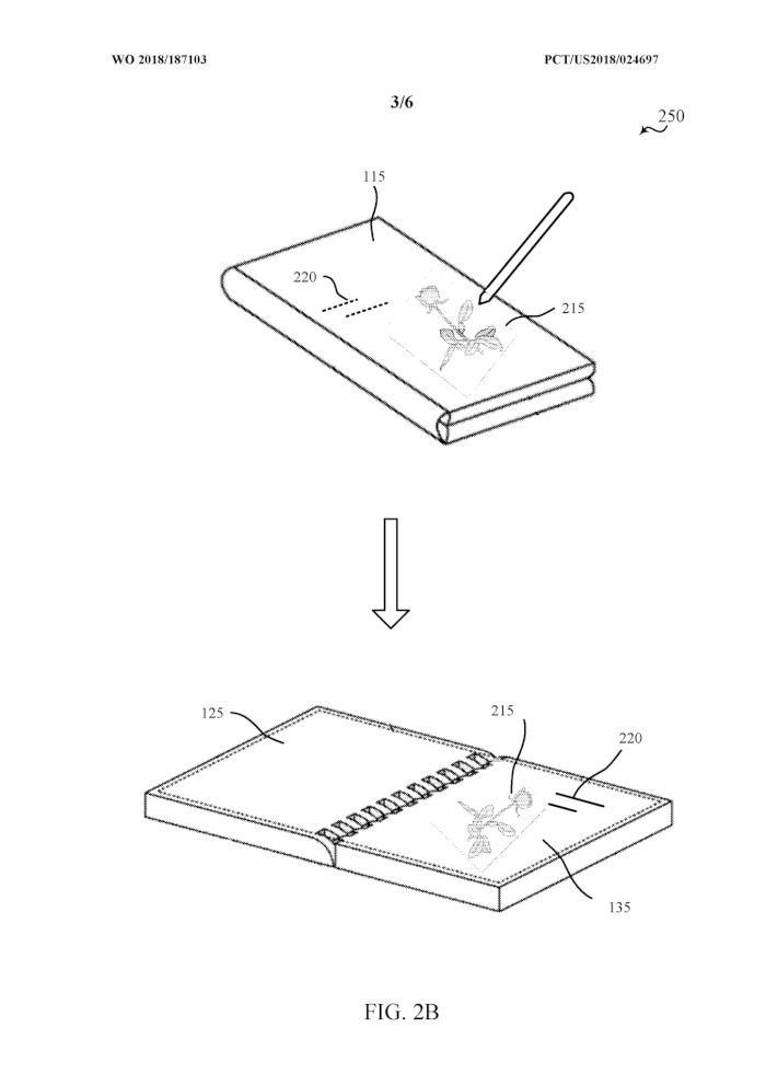 『太平洋电脑网』微软新专利展示类似于Galaxy Fold的可折叠手机设计