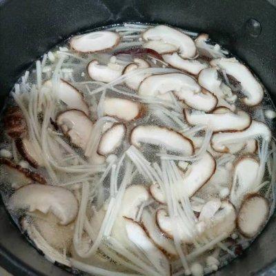 鸡肉丝杂菌粉丝羹 #太太乐鲜鸡汁芝麻香油#