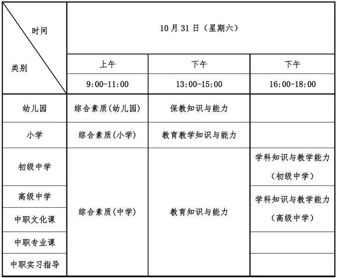 今日起 教师资格考试笔试可打印准考证