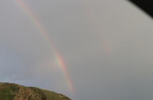 Inner Mongolia Trip (7) – Grab an Affordable Lunch in Tuquan, See the Rainbow, and Camp in the Rain