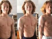 17-Year-Old Thin Young Man Gains Muscle Through Fitness, See His Physique Transformation After 2 Years