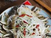 Fragrant Mushroom Steamed Cod