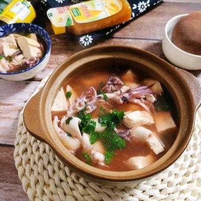 #太太乐鲜鸡汁芝麻香油#超简单的笔管炖豆腐