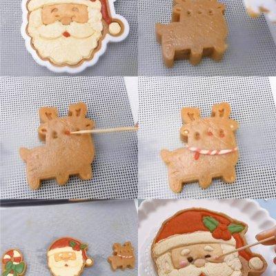 超有feel圣诞凤梨酥，饼干模做巨简单