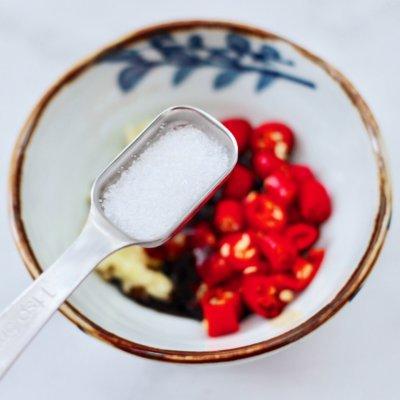 #一起加油，我要做A+健康宝贝#粉蒸芹菜叶