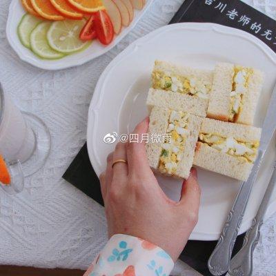 好吃到舔盘子的下饭菜鸡蛋三明治
