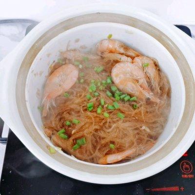 #太太乐鲜鸡汁芝麻香油#鲜虾粉丝煲