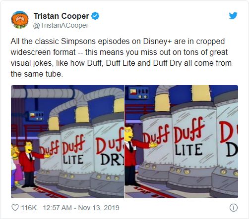 「太平洋电脑网」Disney+将于五月上线原始比例的《辛普森一家》剧集