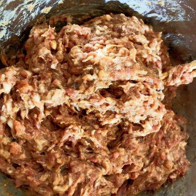 手残党必学菜谱之猪肉白萝卜包子