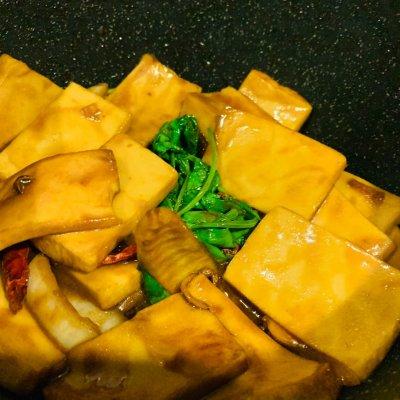 有鱼豆腐味道的干锅千叶豆腐