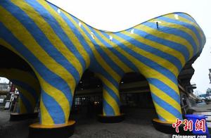 Giant 'Zebra' Building in Chongqing Attracts Attention