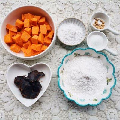 #一起加油，我要做A+健康宝贝#软糯香甜的南瓜豆沙包