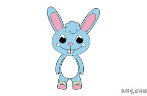 Draw a Gentle and Cute Rabbit and Make Friends with Your Child!