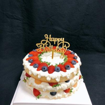 别再出去吃了，生日蛋糕自己做更好吃