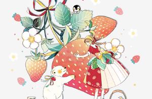A Set of Cute Animal and Character Illustrations
