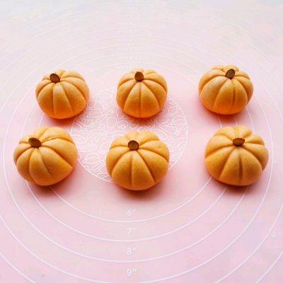 #一起加油，我要做A+健康宝贝#软糯香甜的南瓜豆沙包