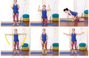 Resistance Band Exercise Sequence: Open Chest, Beautiful Back, Slim Arms (with Illustrations)