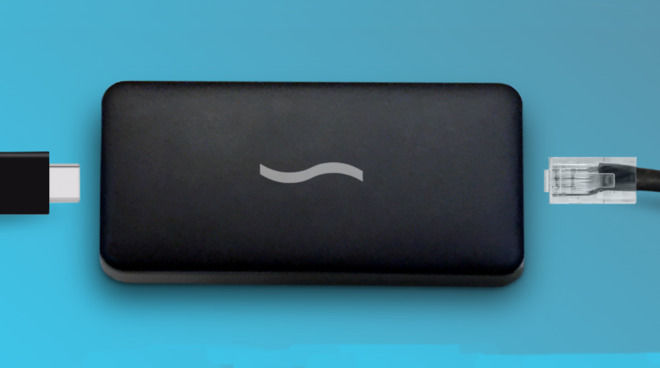 「太平洋电脑网」Sonnet推雷电5G以太网适配器 兼容MacBook和USB-C