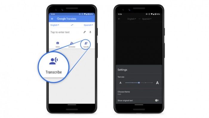 太平洋电脑网■谷歌翻译中的实时转录功能开始向Android用户推广