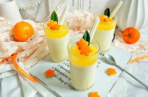 Orange Heart, Orange Feelings, Love You - Orange-Flavored Mousse Cups, Small Desserts That Don't Require an Oven