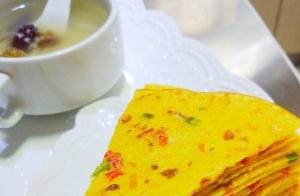 Simple Vegetable and Egg Pancake - It's as Easy as That!