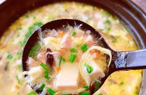 Egg Drop Jelly (Egg Tofu Soup): Fresh, Fragrant, Smooth, Appetizing, and Nutritious