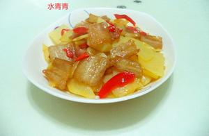 Five-Color Pork Belly and It are a Perfect Match - Enough Meat for One Plate and Two Bowls of Rice