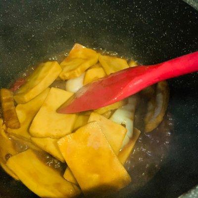 有鱼豆腐味道的干锅千叶豆腐