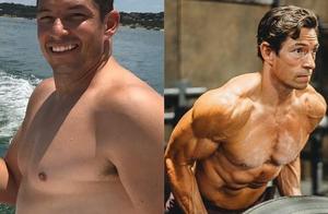 From Unhappy to Fit: Middle-Aged Man Transforms into a Muscular Fitness Coach with Double Success in Love and Career