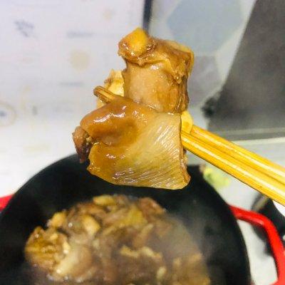 皮duang起来的焖羊肉