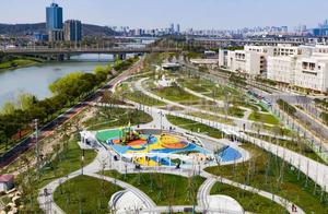 Beautiful! New Riverside Green Belt Added to Qin Huai New River Hundred Mile Scenic Area