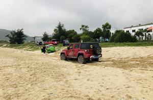 Rare Big Sand Beach of Huizhou: Undeveloped, Few People, Free, Cars Can Directly Drive onto the Beach, Fantastic!