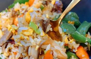 How to make fried rice with eggs: Should you fry the eggs first or the rice first? It's wrong, this way the rice grains will be distinct and delicious