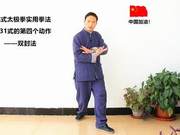 Chen's Practical Taijiquan – 31st Form, Action 4: Double Block Method